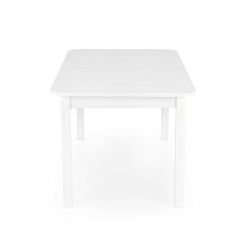 FLORIAN stół rozkładany blat - biały, nogi - biały