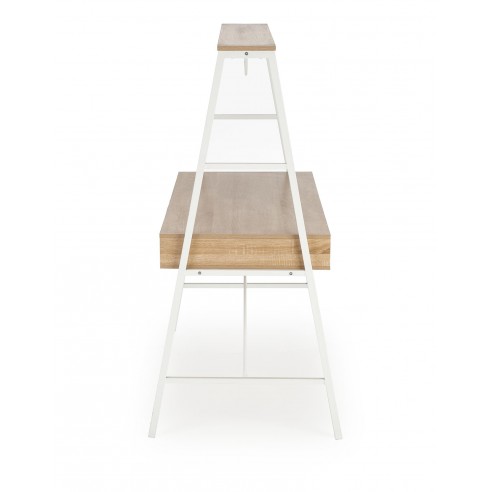 B48 biurko dąb sonoma / biały