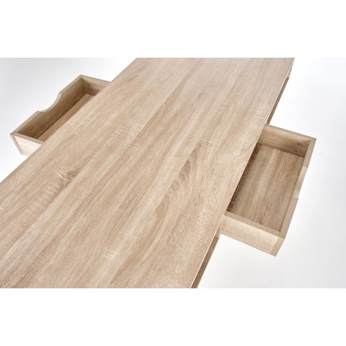 B48 biurko dąb sonoma / biały