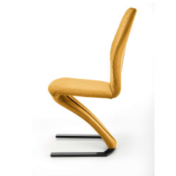K442 krzesło musztardowy (1p 2szt)