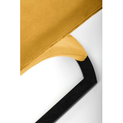 K442 krzesło musztardowy (1p 2szt)