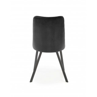 Krzesło tapicerowane Serene czarne