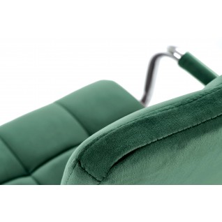 GONZO 4 fotel młodzieżowy ciemny zielony velvet (1p 1szt)