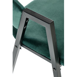 K473 krzesło ciemny zielony