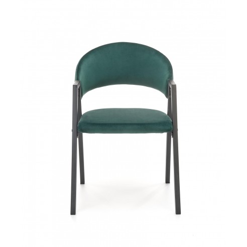 K473 krzesło ciemny zielony