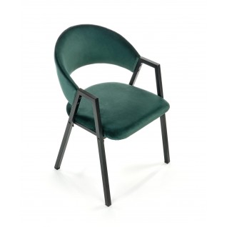 K473 krzesło ciemny zielony