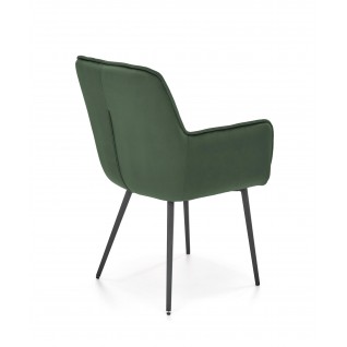 K463 krzesło ciemny zielony