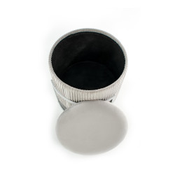 CRICKET pufa jasny popiel