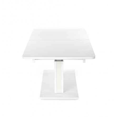 BUSETTI, ława, blat: biały mat, nogi: biały mat