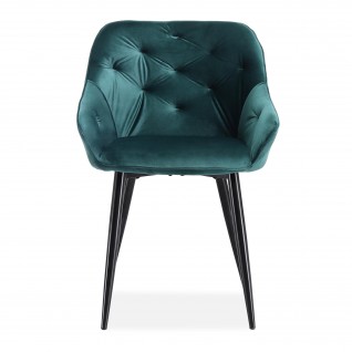 Krzesło tapicerowane Dreamy zielone