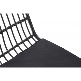K401 krzesło czarny / popielaty (1p 4szt)