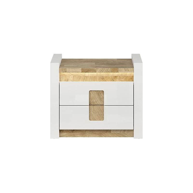 Szafka nocna Alameda Black Red White