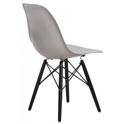 Krzesło P016W PP light grey/black