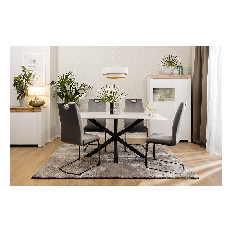 Szafka Holten Black Red White