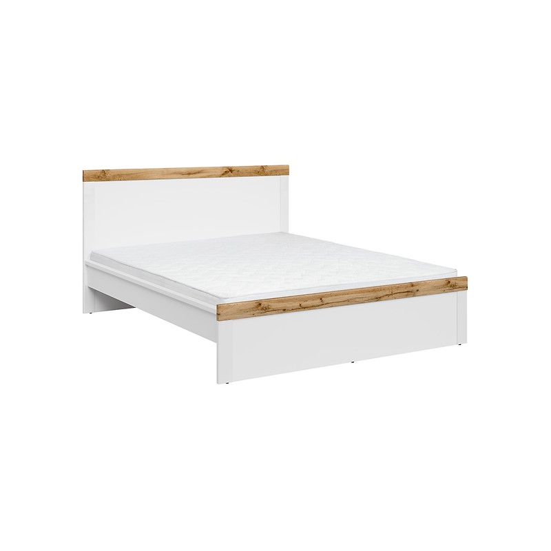 Łóżko Holten 160 Black Red White