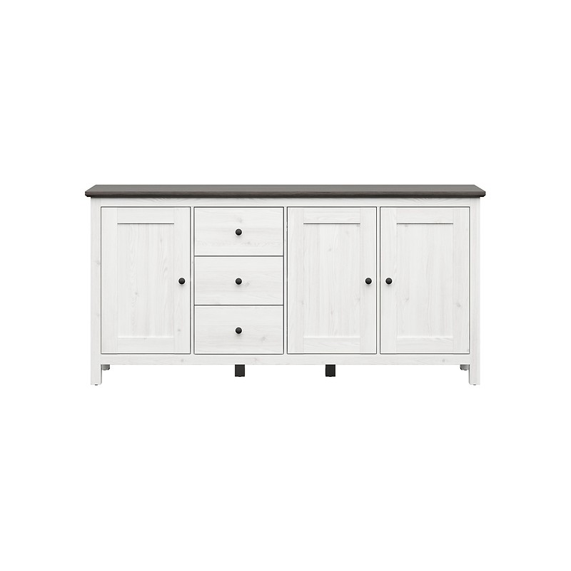 Komoda Hesen KOM3D3S/10/20 Black Red White