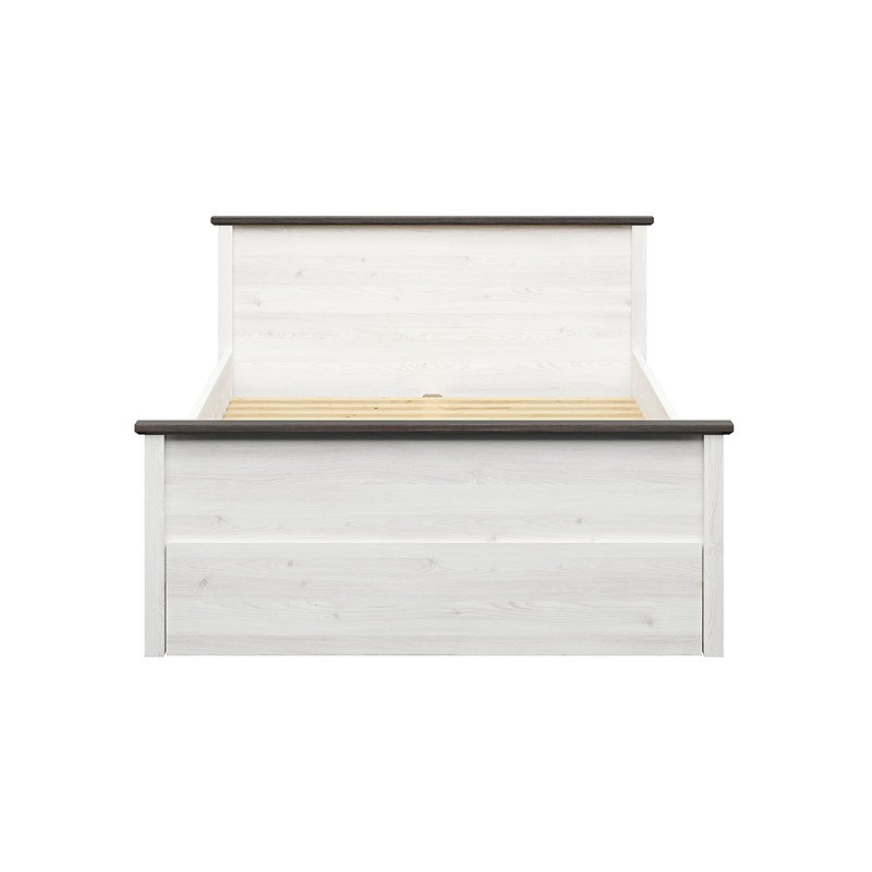 Łóżko 160 Hesen LOZ1S/160 Black Red White