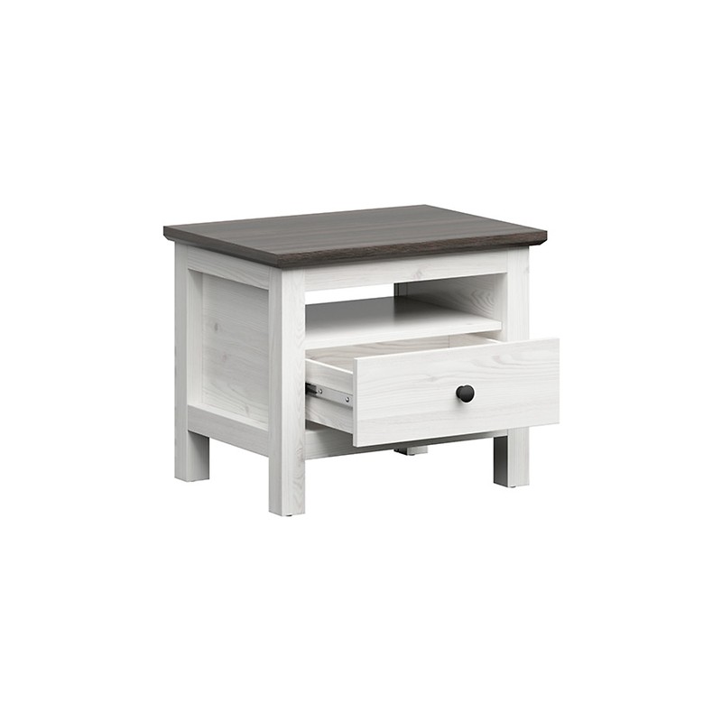 Szafka nocna Hesen KOM1S/5/6 Black Red White