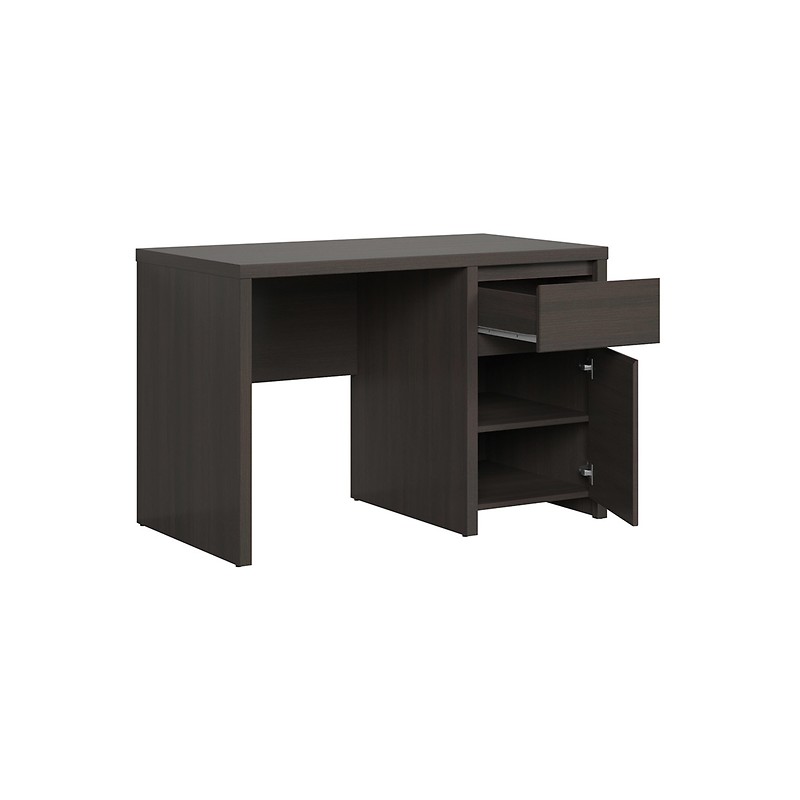 Biurko Kaspian 1D1S Black Red White