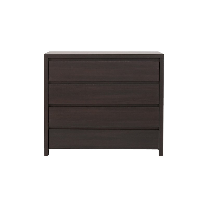 Komoda Kaspian KOM4S Black Red White