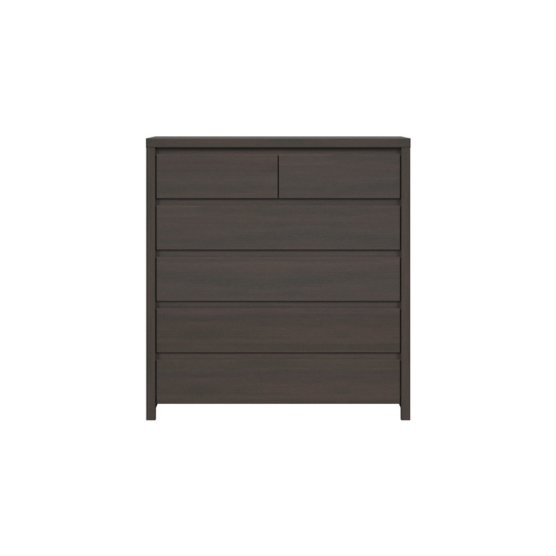 Komoda Kaspian KOM6S Black Red White