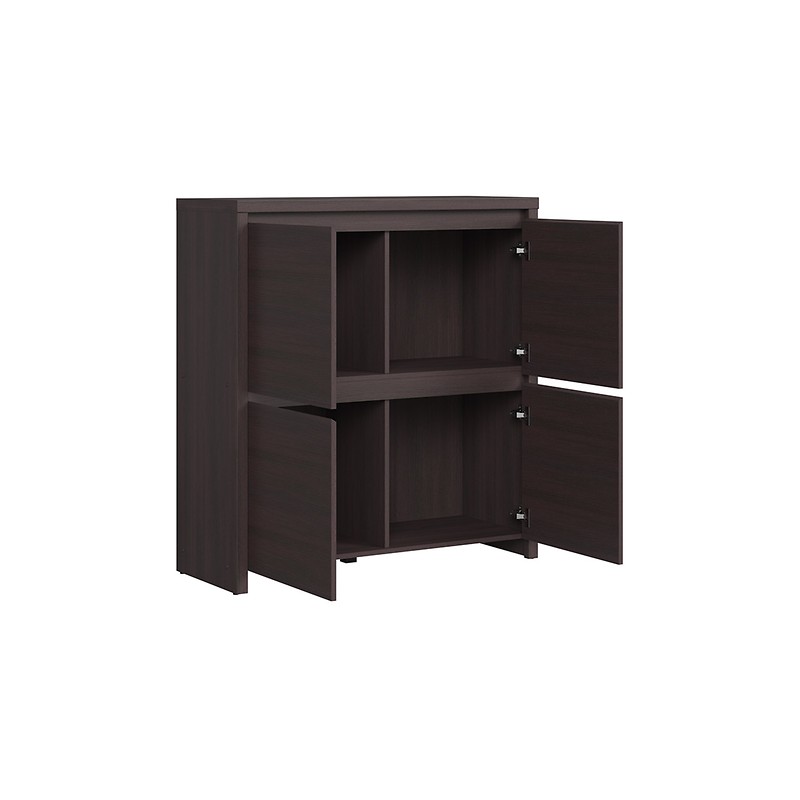 Szafka Kaspian 4D Black Red White