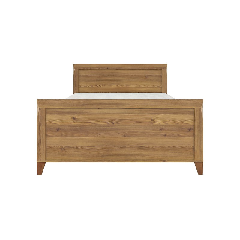 Łóżko LOZ/160 Bergen Black Red White