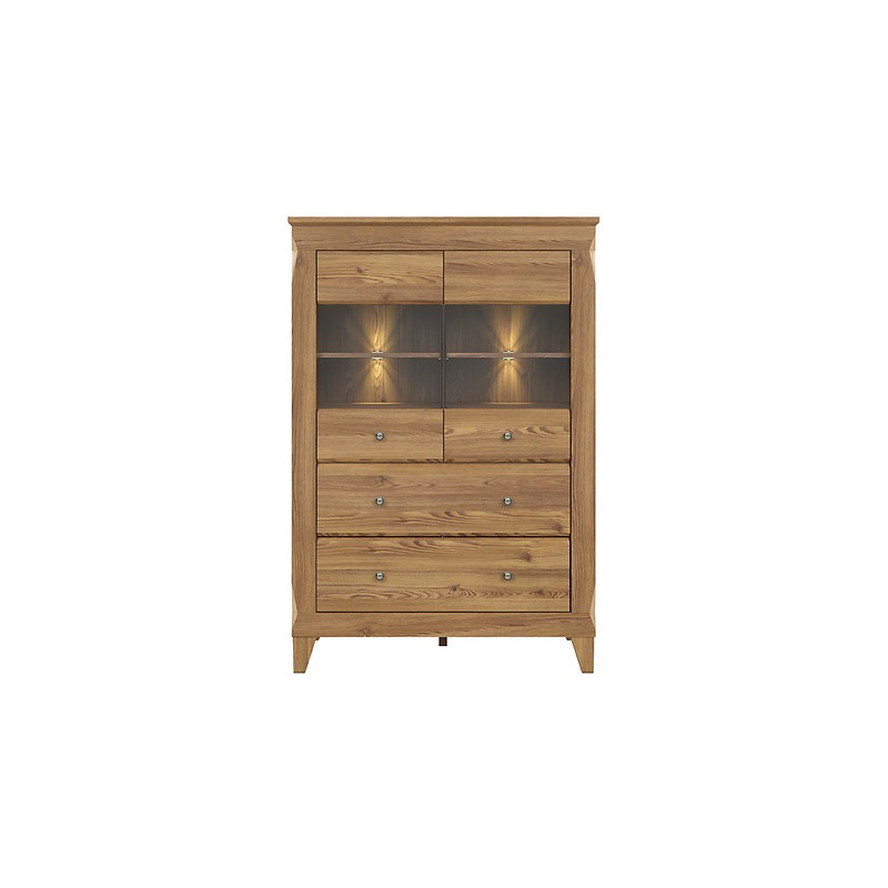 Witryna REG2W2S Bergen Black Red White