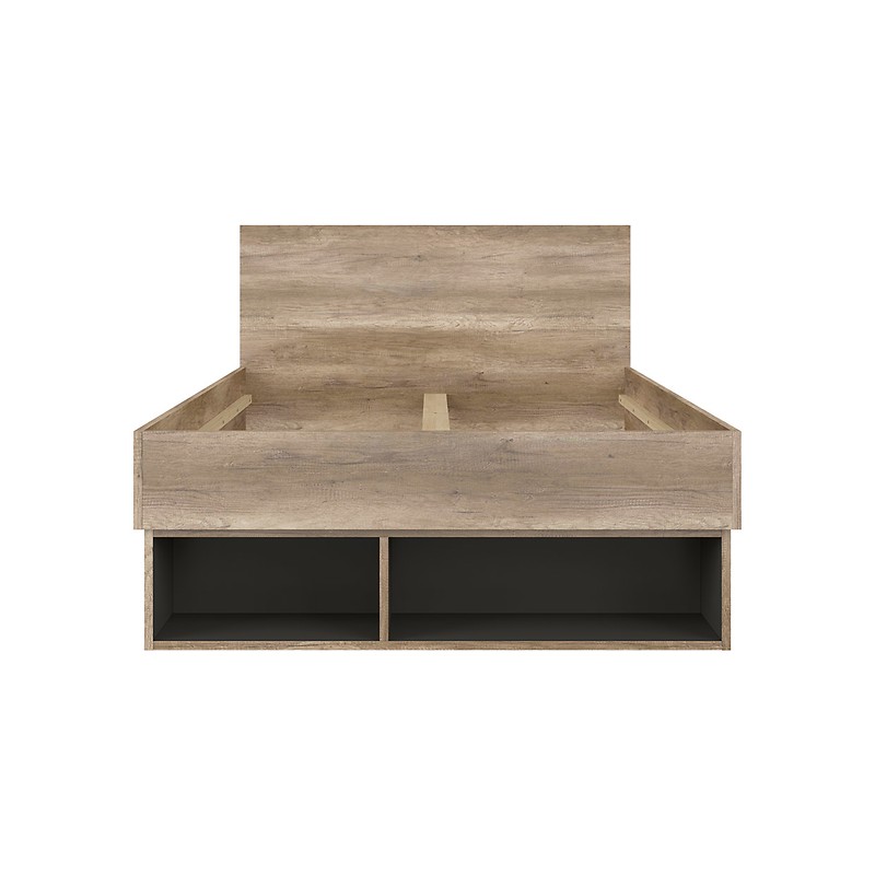 Łóżko 120 LOZ/120 Malcolm Black Red White