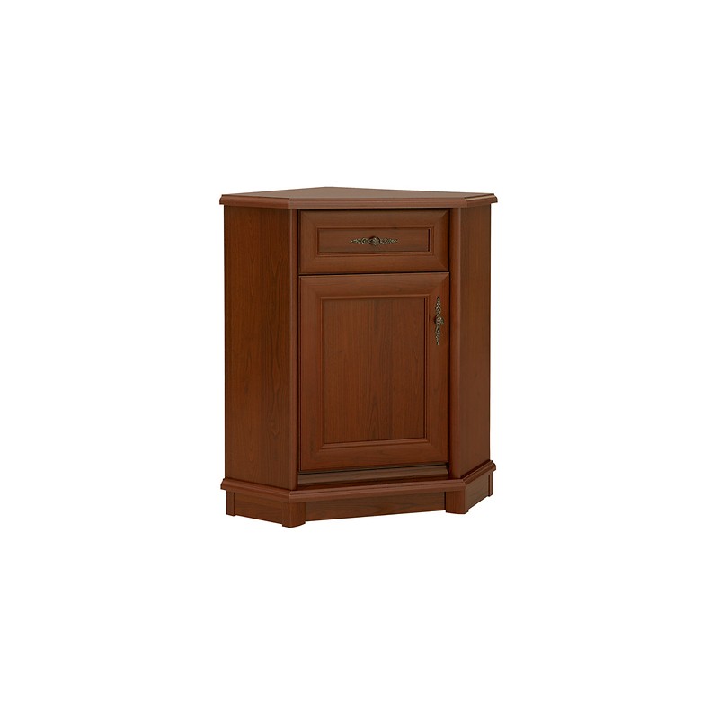 Komoda narożna Kent EKOM1DSN Black Red White