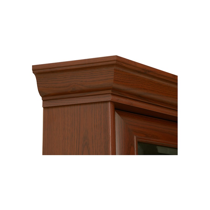 Witryna narożna Kent ENAD1WN Black Red White