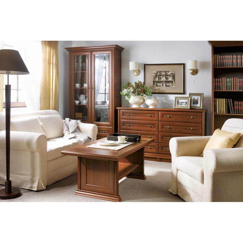 Witryna Kent ENAD2W Black Red White