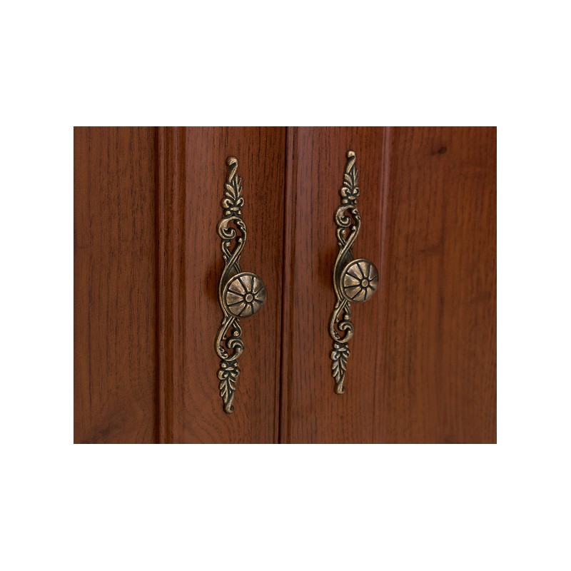 Szafa Kent ESZF2D1S Black Red White