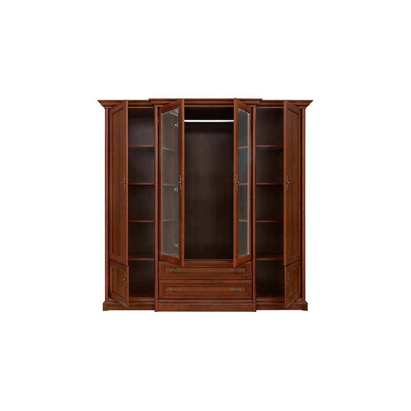 Szafa Kent ESZF4D2S Black Red White