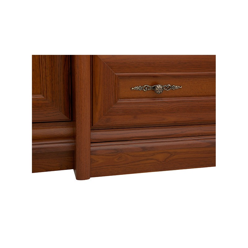 Szafa Kent ESZF4D2S Black Red White