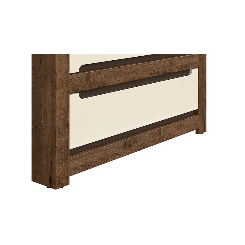 Szafa Ruso SZF2D1S Black Red White