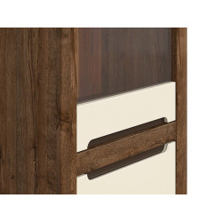 Witryna Ruso REG1W1D Black Red White