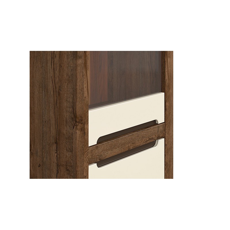 Witryna Ruso REG1W1D Black Red White