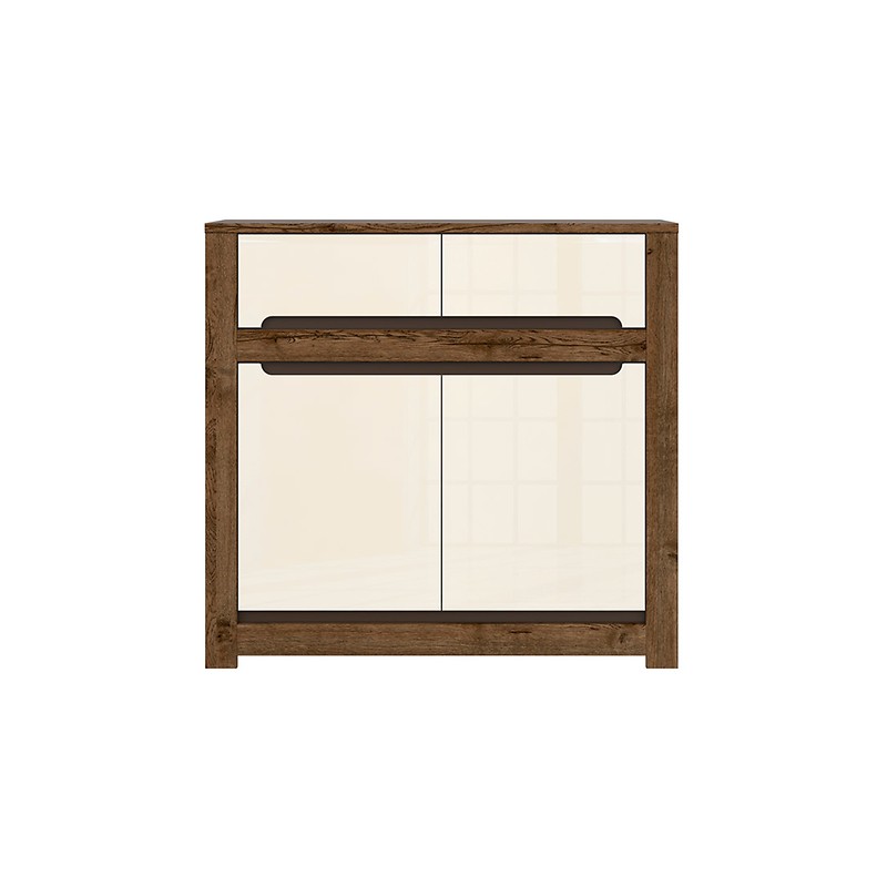 Komoda Ruso KOM2D2S Black Red White