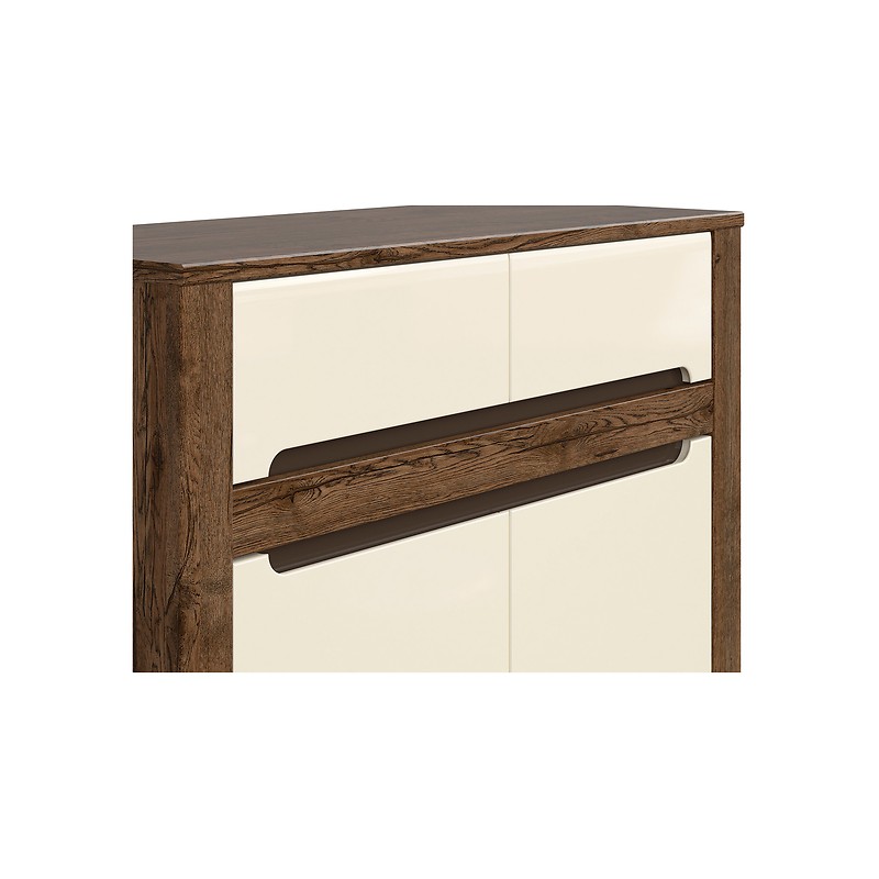 Komoda Ruso KOM2D2S Black Red White