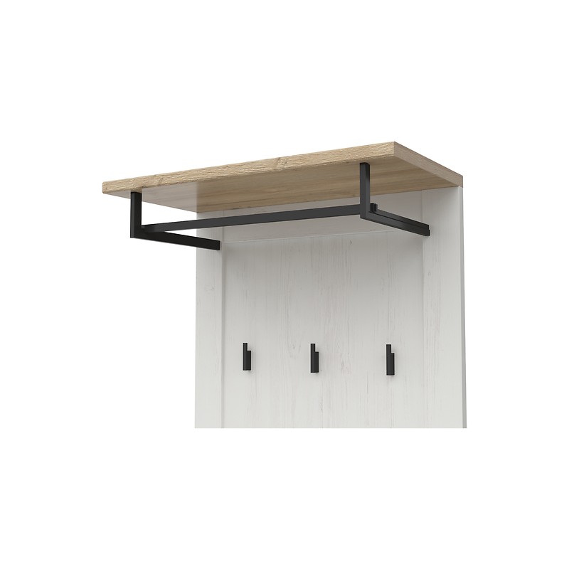 Wieszak Loksa WIE/60 Black Red White