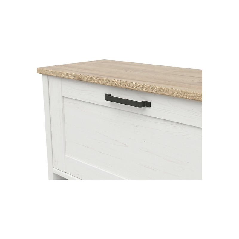 Szafka na buty Loksa SFK1D Black Red White