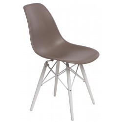 Krzesło P016W PP mild grey/white