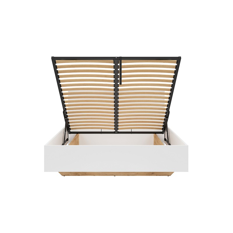 Łóżko Erla LOZ/160 Black Red White