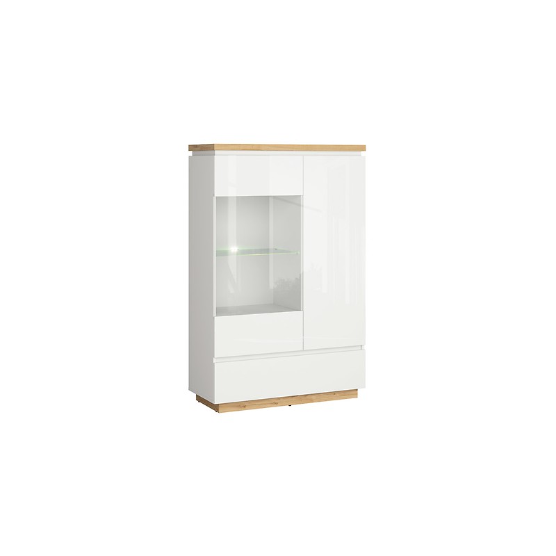 Witryna Erla REG1D1W1S Black Red White