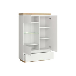 Witryna Erla REG1D1W1S Black Red White