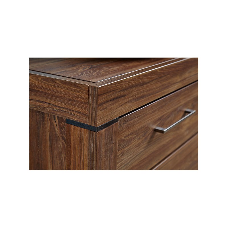 Szafka RTV 2S Gent Black Red White