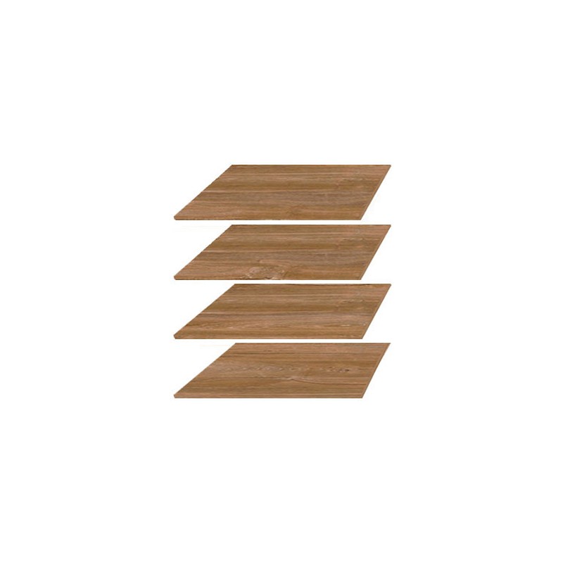 Półki do szafy Gent Black Red White