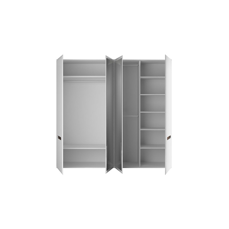 Szafa Azteca Trio 2D2L Black Red White