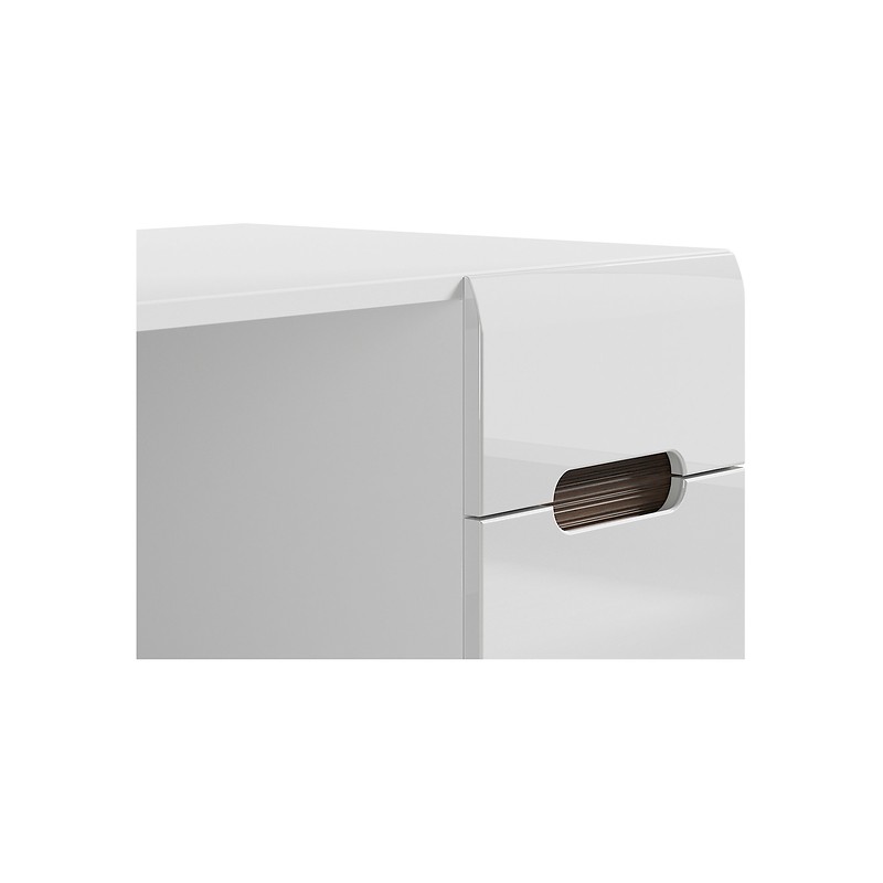 Biurko Azteca Trio Black Red White